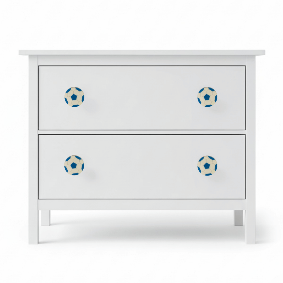 Futbol Topu Çocuk & Bebek Odası Dolap Çekmece Kulpu