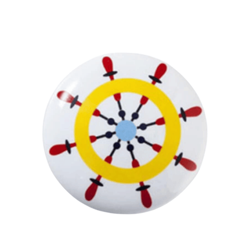 Gemici Dümeni Porselen Bebek Odası Mobilya Kulpu
